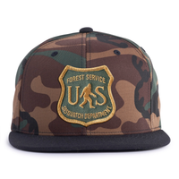 SASQUATCH 6-Panel Flat Camo Hat