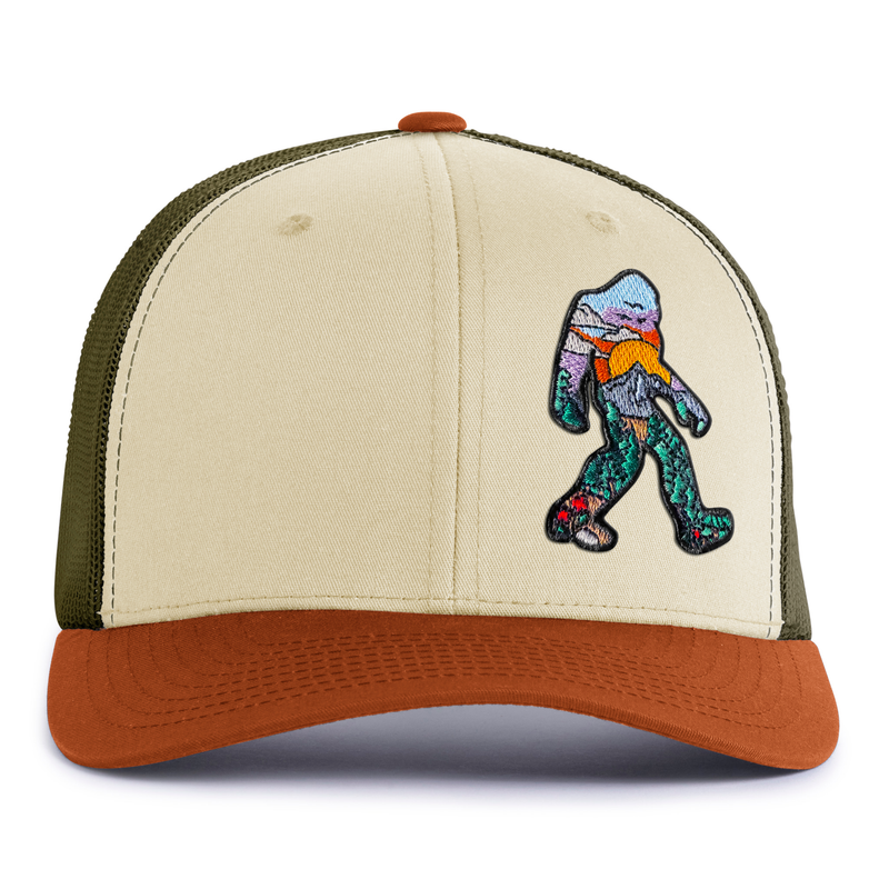 BIG FOOT SUN 6-Panel Low-Profile Snapback