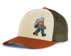 BIG FOOT SUN 6-Panel Low-Profile Snapback, Richardson 115 Beige