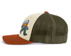 BIG FOOT SUN 6-Panel Low-Profile Snapback, Richardson 115 Beige