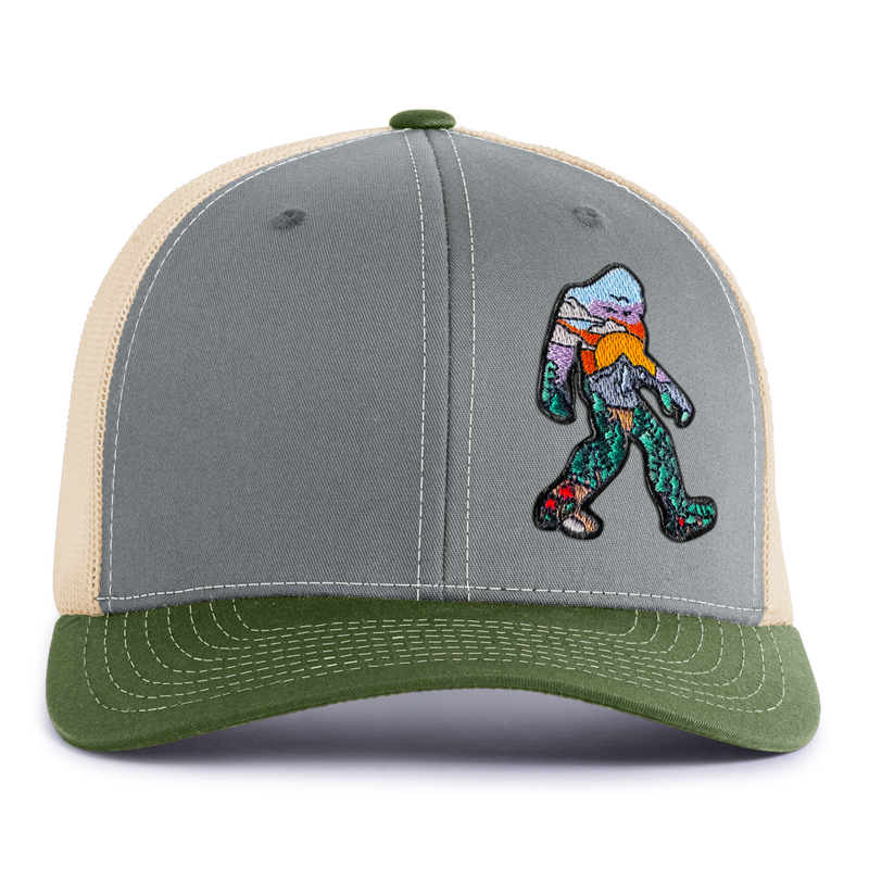 BIG FOOT SUN 6-Panel Low-Profile Snapback