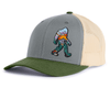 BIG FOOT SUN 6-Panel Low-Profile Snapback, Richardson 115 Grey