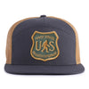 SASQUATCH 7-Panel Flat Snapback