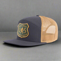 SASQUATCH 7-Panel Flat Snapback