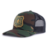 SASQUATCH 6-Panel Curved Camo Hat