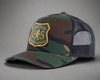 SASQUATCH 6-Panel Curved Camo Hat