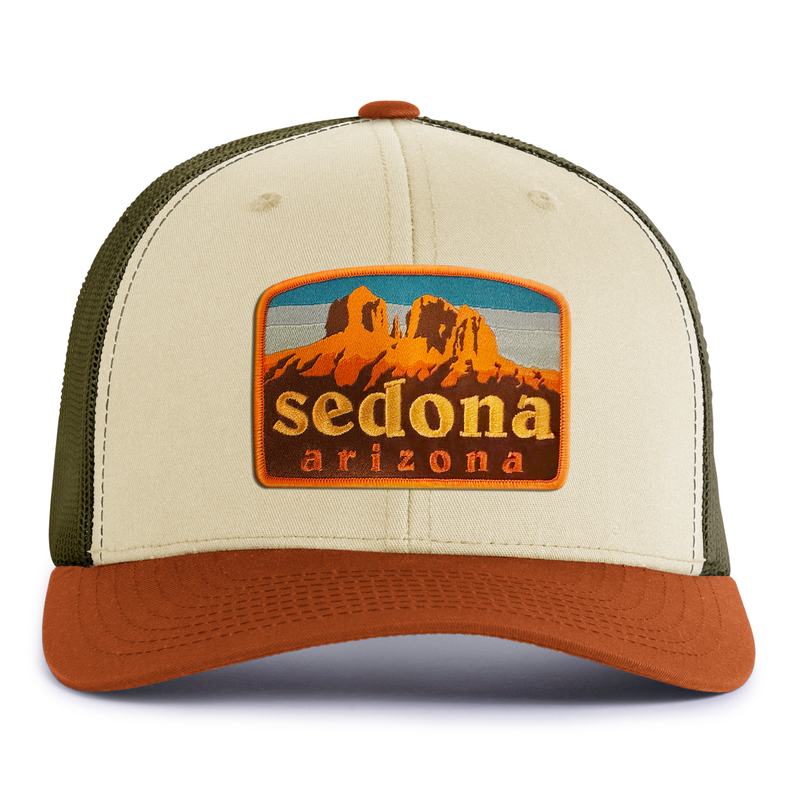 SEDONA AZ 6-Panel Low-Profile Snapback, Richardson 115