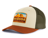 SEDONA AZ 6-Panel Low-Profile Snapback, Richardson 115 Beige