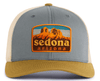 SEDONA AZ 6-Panel Curved Snapback, Richardson 112 Grey