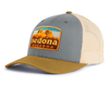 SEDONA AZ 6-Panel Curved Snapback, Richardson 112 Grey