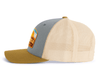 SEDONA AZ 6-Panel Curved Snapback, Richardson 112 Grey