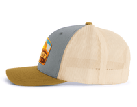 SEDONA AZ 6-Panel Curved Snapback, Richardson 112 Grey