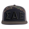 SIGMA ALPHA EPSILON 7-Panel Flat Camo Hat