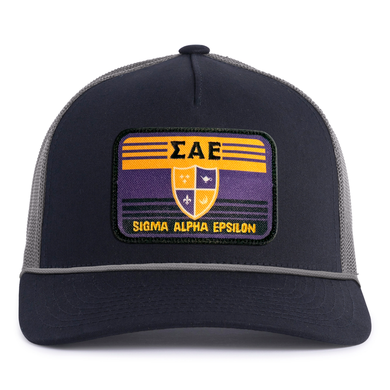 SIGMA ALPHA EPSILON 5-Panel Curved Rope Hat