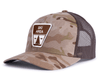 SKI AREA 6-Panel Curved Camo Hat Beige