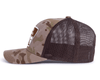 SKI AREA 6-Panel Curved Camo Hat Beige