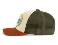 SMOKEY BEAR 6-Panel Low-Profile Snapback, Richardson 115 Beige