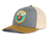 SMOKEY BEAR 6-Panel Low-Profile Snapback, Richardson 115 Grey