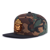 SQUATCHY 6-Panel Flat Camo Hat