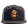 SQUATCHY 7-Panel Flat Camo Hat