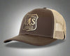 SASQUATCH 6-Panel Curved Snapback, Richardson 112 Brown