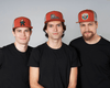 BIG FOOT WALKING 7-Panel Flat Snapback, Richardson 168 Orange