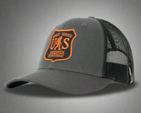 SASQUATCH 6-Panel Low-Profile Cap, Richardson 115 Black