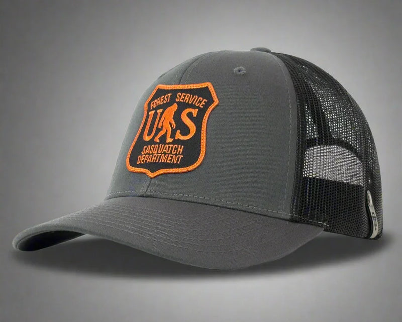 SASQUATCH 6-Panel Low-Profile Cap, Richardson 115 Black