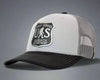SASQUATCH 6-Panel Curved Snapback, Richardson 112 Silver