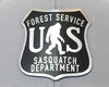 SASQUATCH 6-Panel Curved Snapback, Richardson 112 Silver