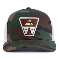 SKI AREA 6-Panel Curved Camo Hat