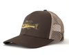 SMALLMOUTH BASS 6-Panel Curved Trucker, Richardson 835 Brown