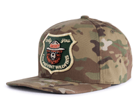 SMOKEY BEAR 6-Panel Flat Camo Hat Beige
