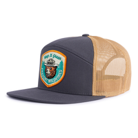 SMOKEY BEAR 7-Panel Flat Snapback