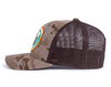 SMOKEY BEAR 6-Panel Curved Camo Hat Beige