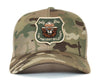 SMOKEY BEAR 6-Panel Camo Hat Green Khaki