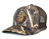 SQUATCHY 6-Panel Curved Mossy Oak Camo Hat Brown
