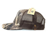 SQUATCHY 6-Panel Curved Mossy Oak Camo Hat Brown