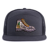 TAKE A HIKE 7-Panel Flat Snapback