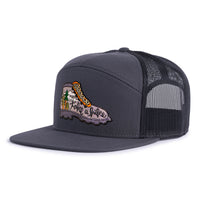 TAKE A HIKE 7-Panel Flat Snapback