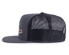 TAKE A HIKE 7-Panel Flat Bill Snapback, Richardson 168 Grey