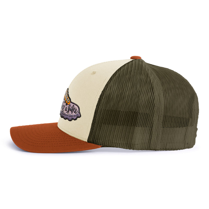 TAKE A HIKE 6-Panel Low-Profile Snapback