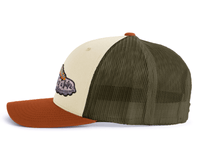 TAKE A HIKE 6-Panel Low-Profile Snapback, Richardson 115 Beige