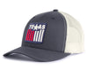 TEXAS BADGE 6-Panel Low-Profile Snapback, Richardson 115 Navy