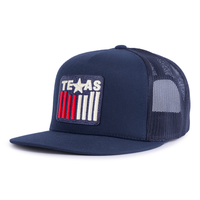 TEXAS BADGE 5-Panel Flat Snapback