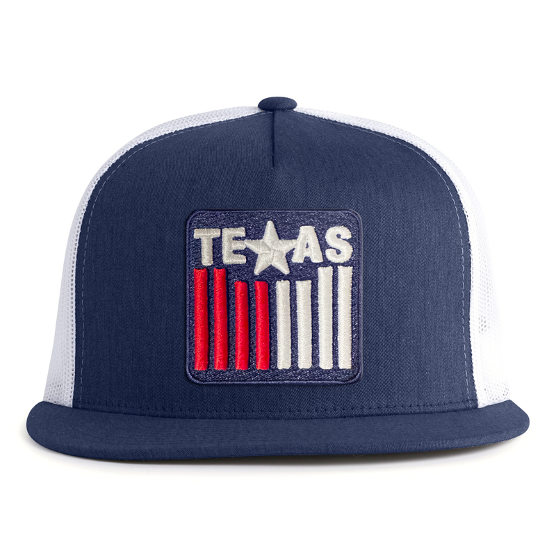 TEXAS BADGE 5-Panel Flat Snapback