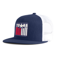 TEXAS BADGE 5-Panel Flat Snapback