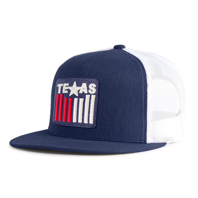 TEXAS BADGE 5-Panel Flat Snapback