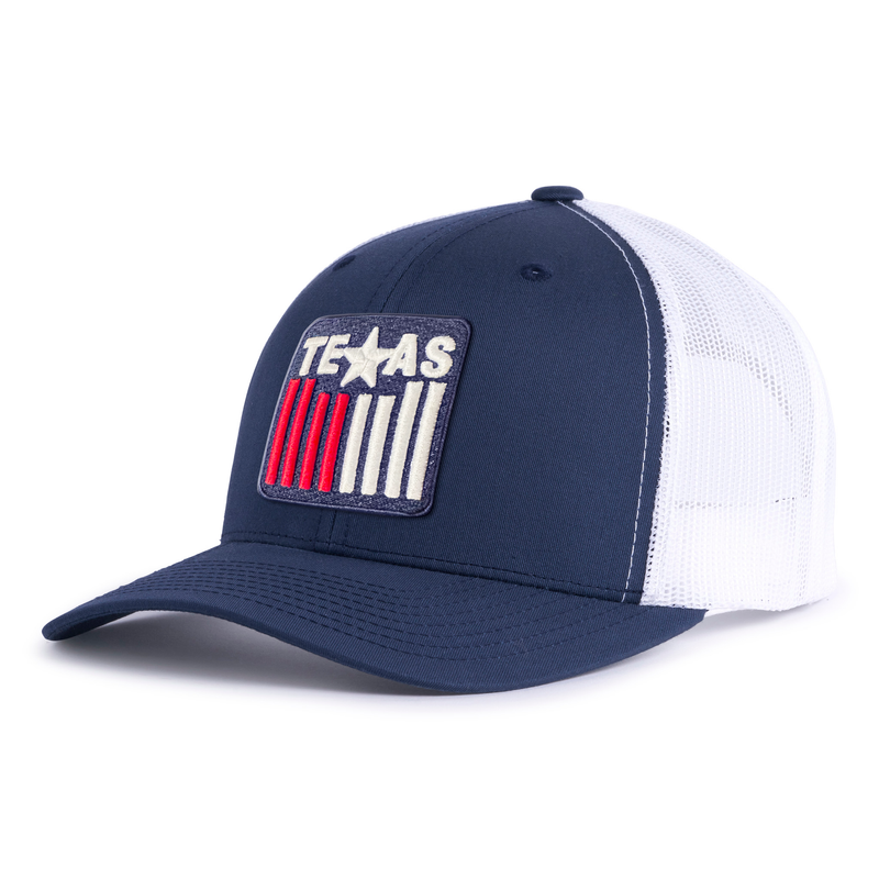 TEXAS BADGE 6-Panel Curved Snapback