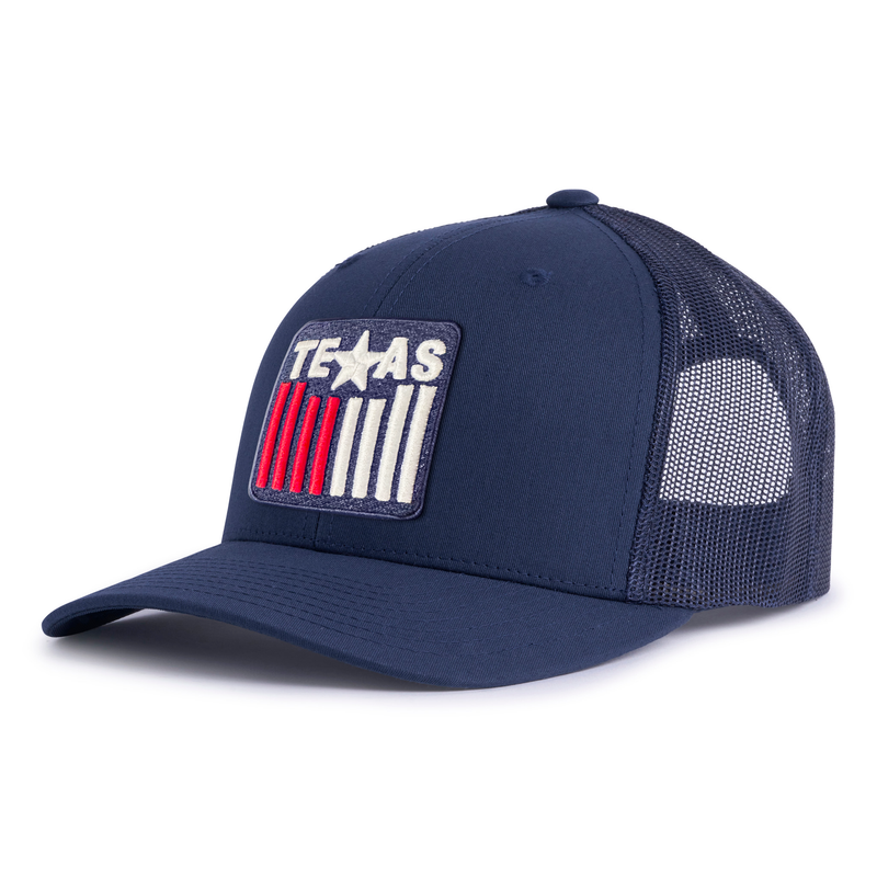 TEXAS BADGE 5-Panel Curved Snapback